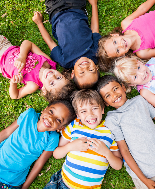 integracja sensoryczna dzieci na łące